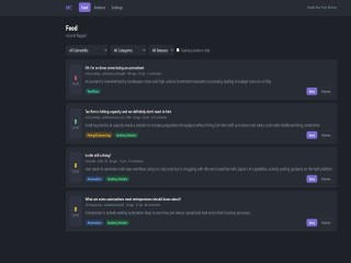 Reddit Monitor feed screenshot